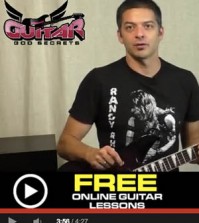 Easy Guitar Lesson Video