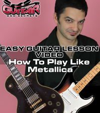 How to play like Metallica